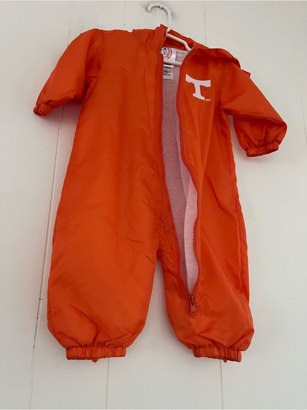 Tennessee Volunteers 1pc Windbreaker Jumpsuit VOLS Size 12 Months - Picture 9 of 16